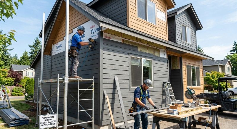 Composite Siding Installation in Chatsworth, GA