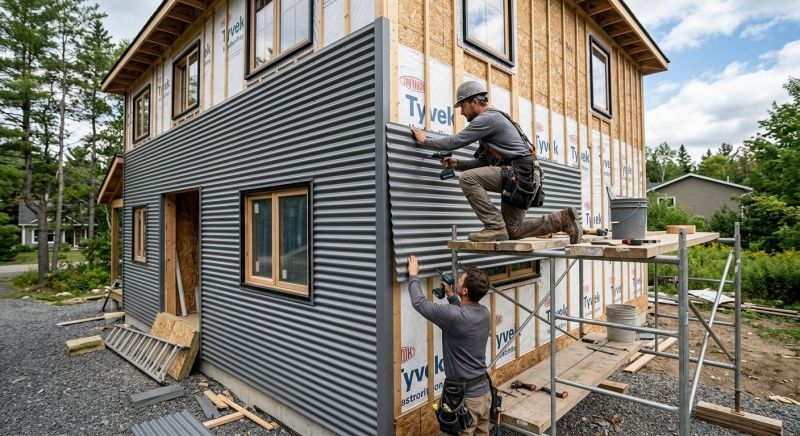 Corrugated Siding Installation in Chatsworth, GA