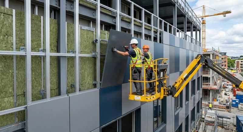 Facade Cladding Installation in Chatsworth, GA