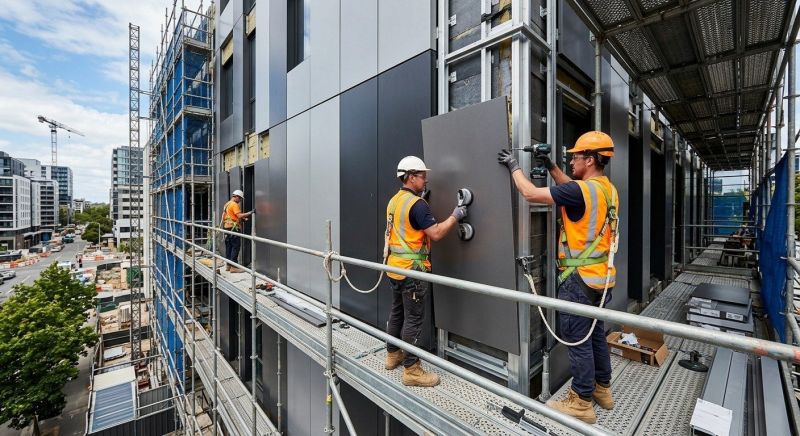 Facade Cladding Installation in Chatsworth, GA