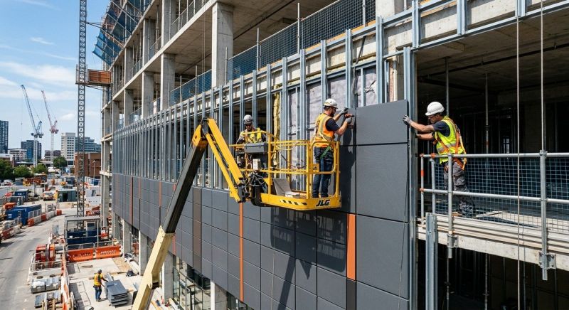 Facade Cladding Installation in Chatsworth, GA