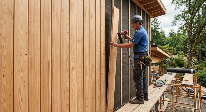 Faux Wood Siding Installation in East Ellijay, GA