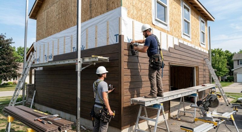 Faux Wood Siding Installation in Chatsworth, GA