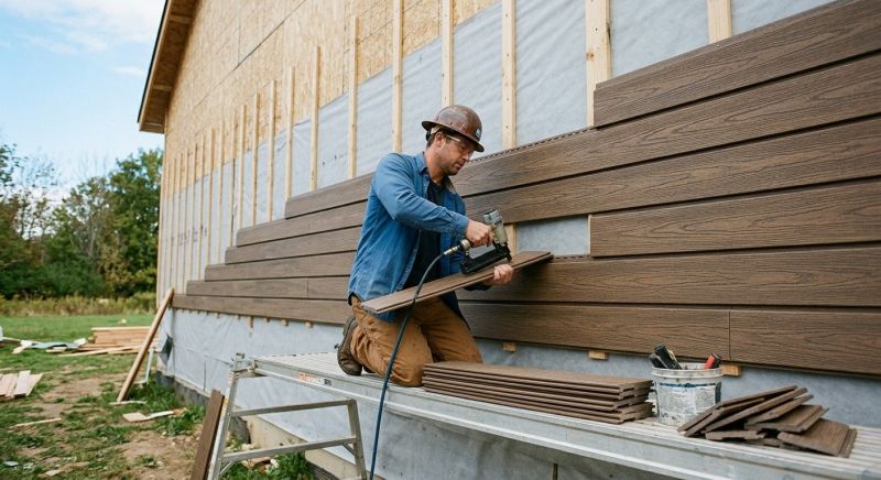 Faux Wood Siding Installation in Chatsworth, GA