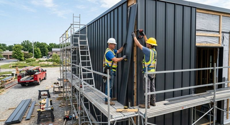 Metal Siding Installation in Chatsworth, GA