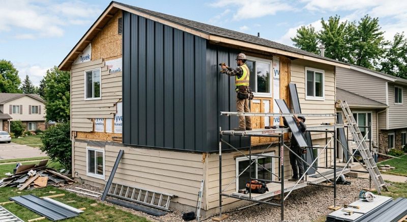 Metal Siding Replacement in Dalton, GA
